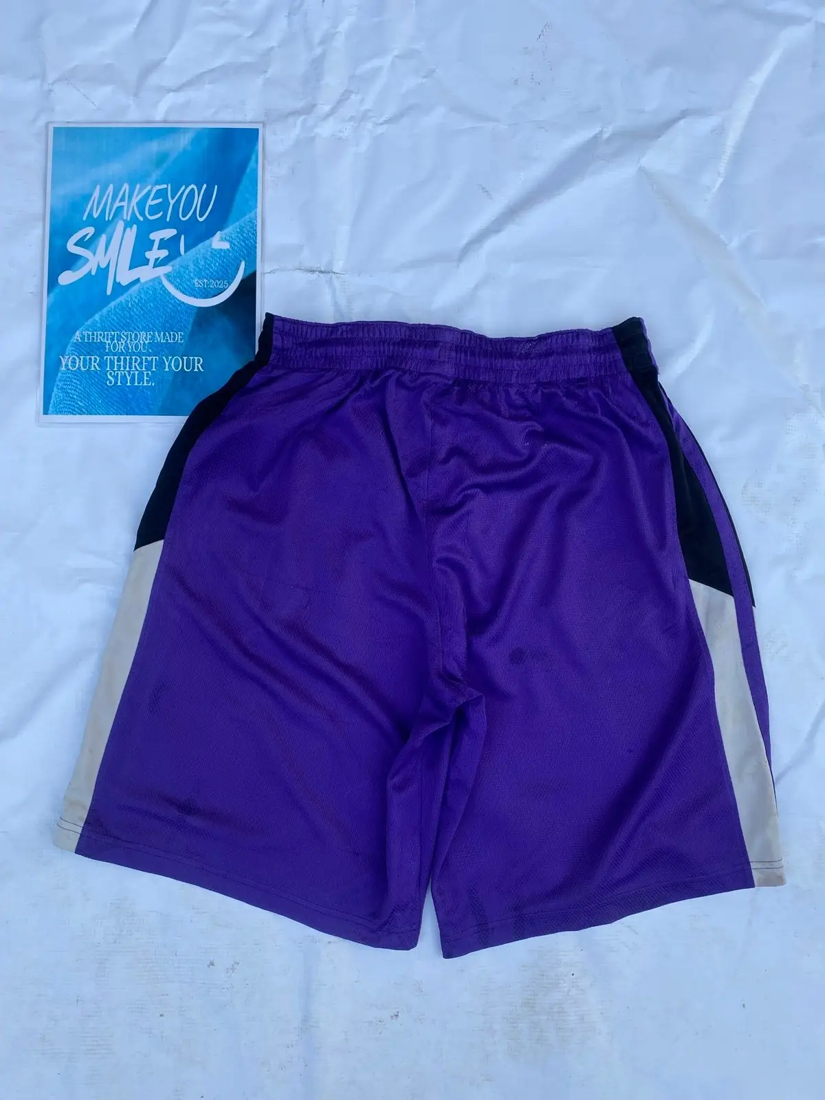 Nike Purple Mesh Athletic Shorts