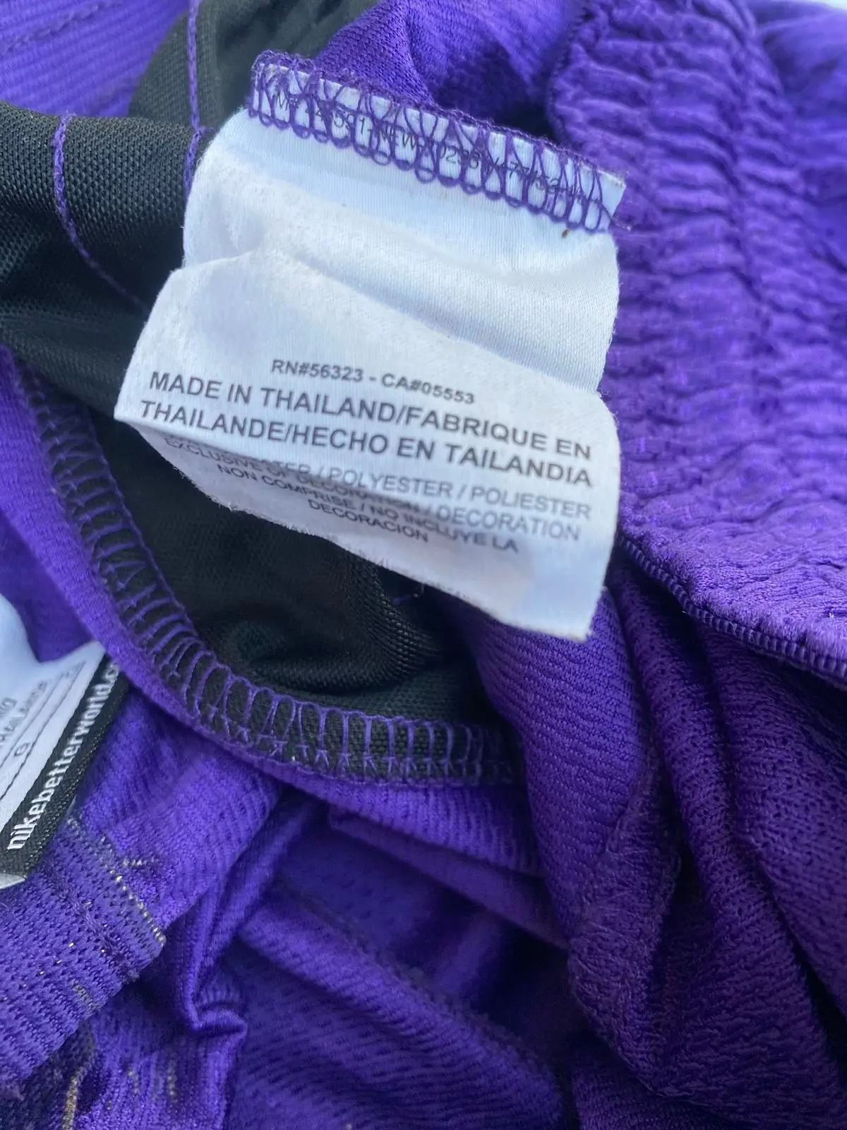 Nike Purple Mesh Athletic Shorts
