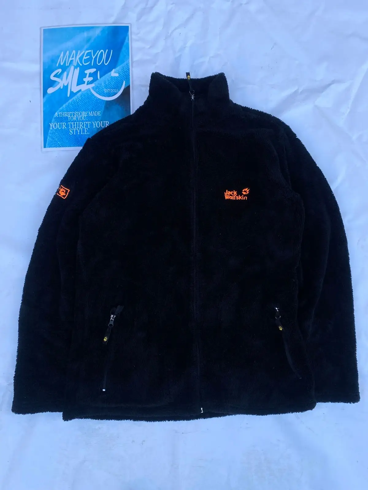 Jack Wolfskin Black Fleece Jacket