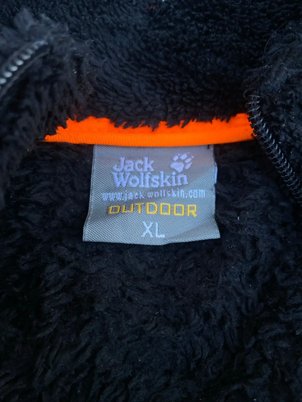 Jack Wolfskin Black Fleece Jacket