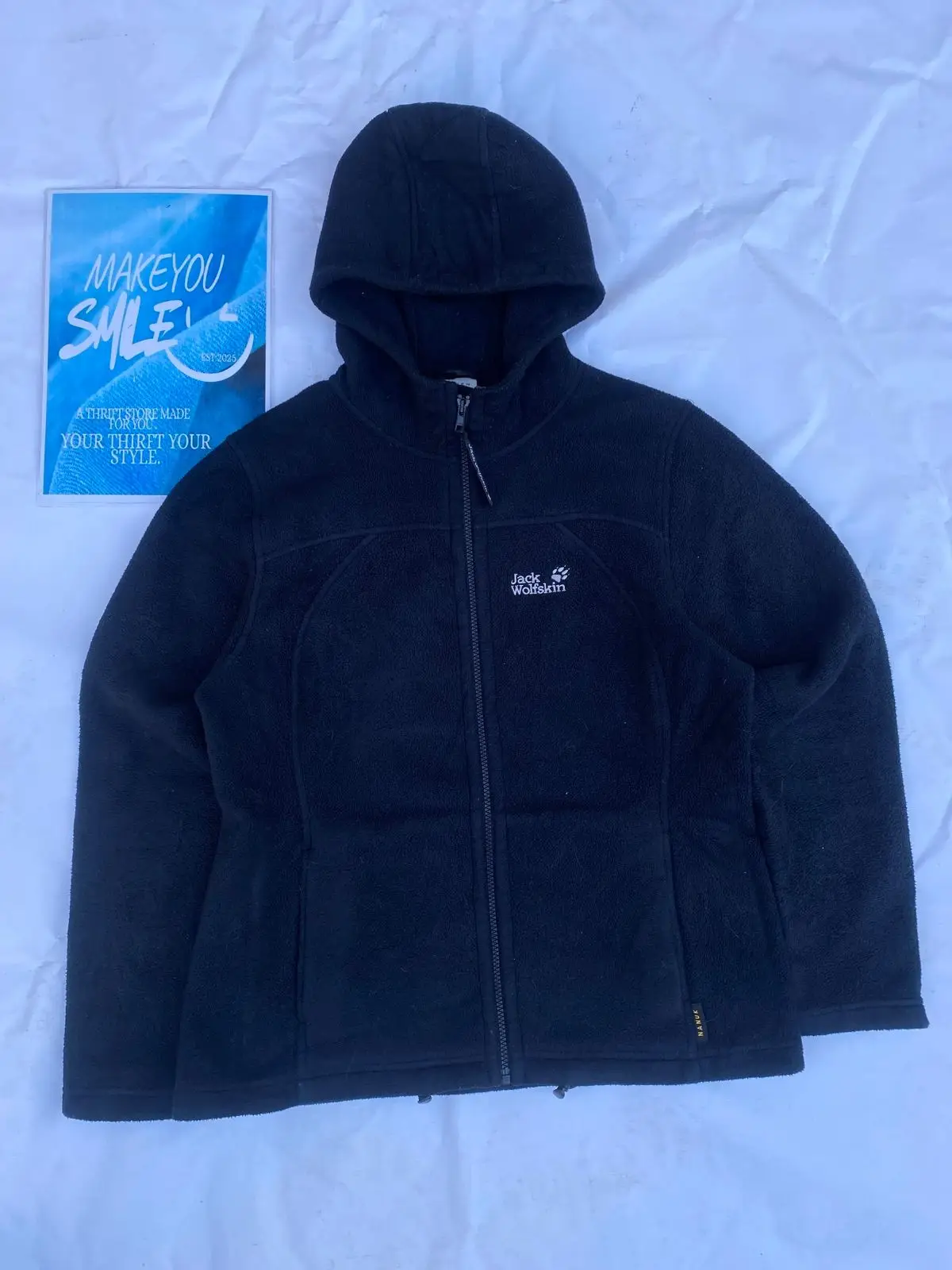 Jack Wolfskin Nanuk Fleece Hoodie Black