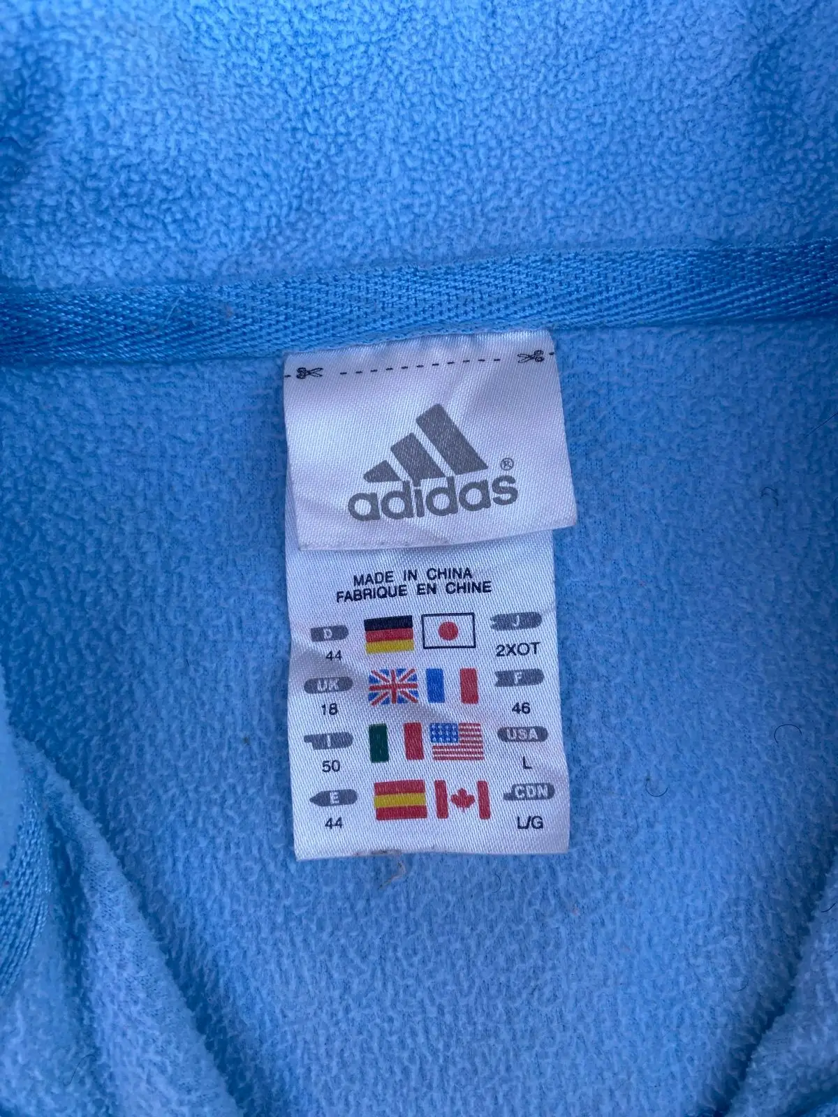 Adidas Vintage Quarter-Zip Fleece Pullover