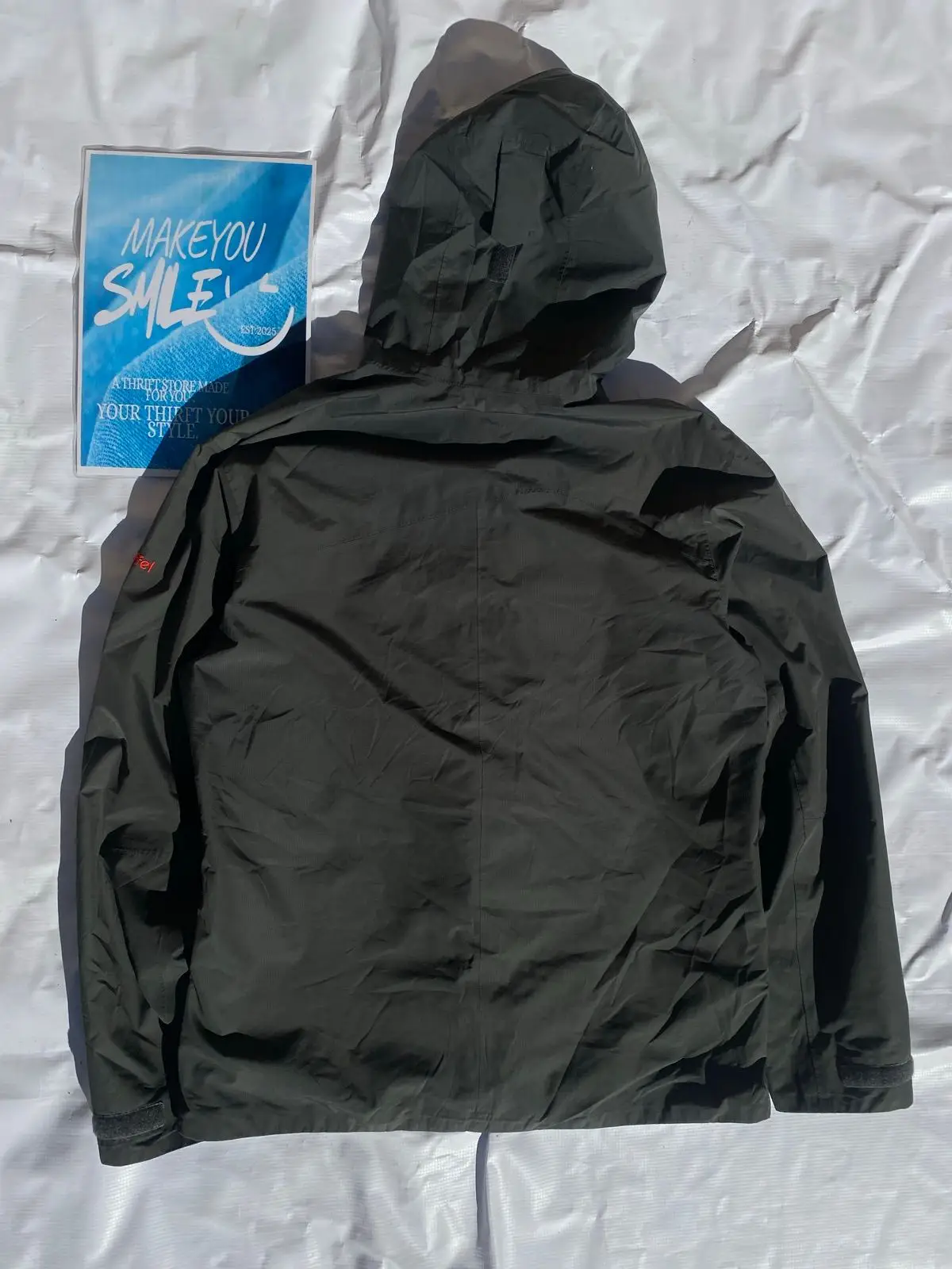 Schöffel Hooded Outdoor Jacket Black and Red