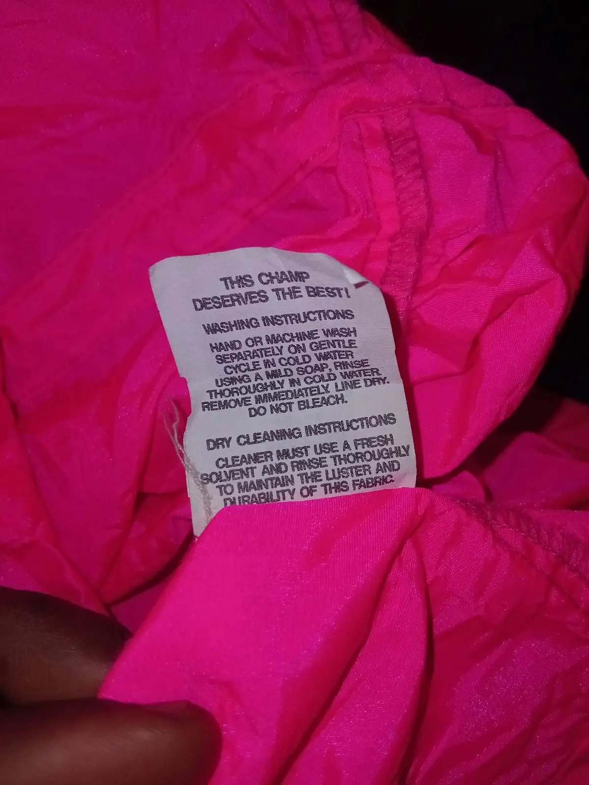 Vintage Cutter & Buck Pink and Blue Anorak Windbreaker