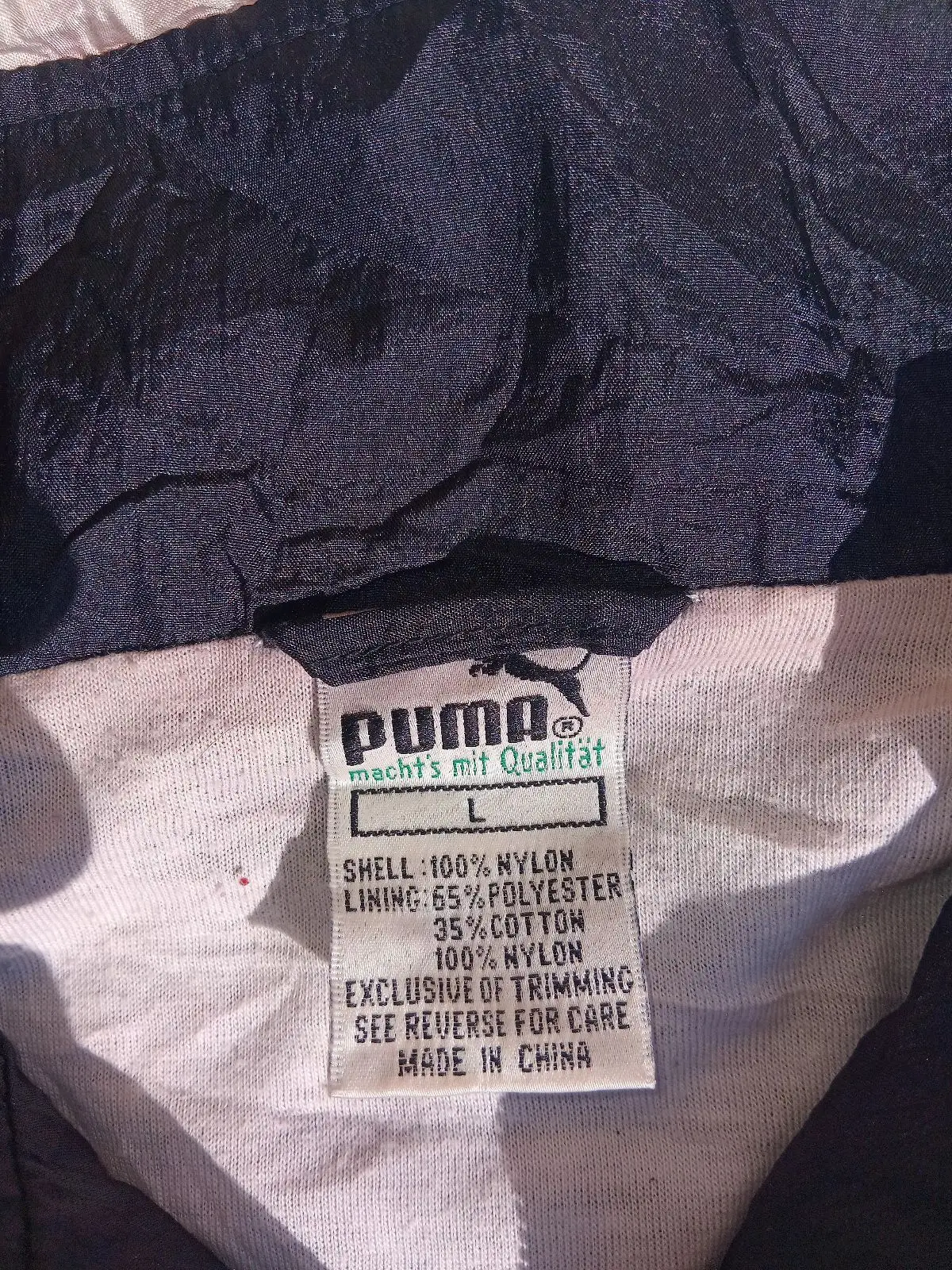 Vintage Puma International Windbreaker Jacket