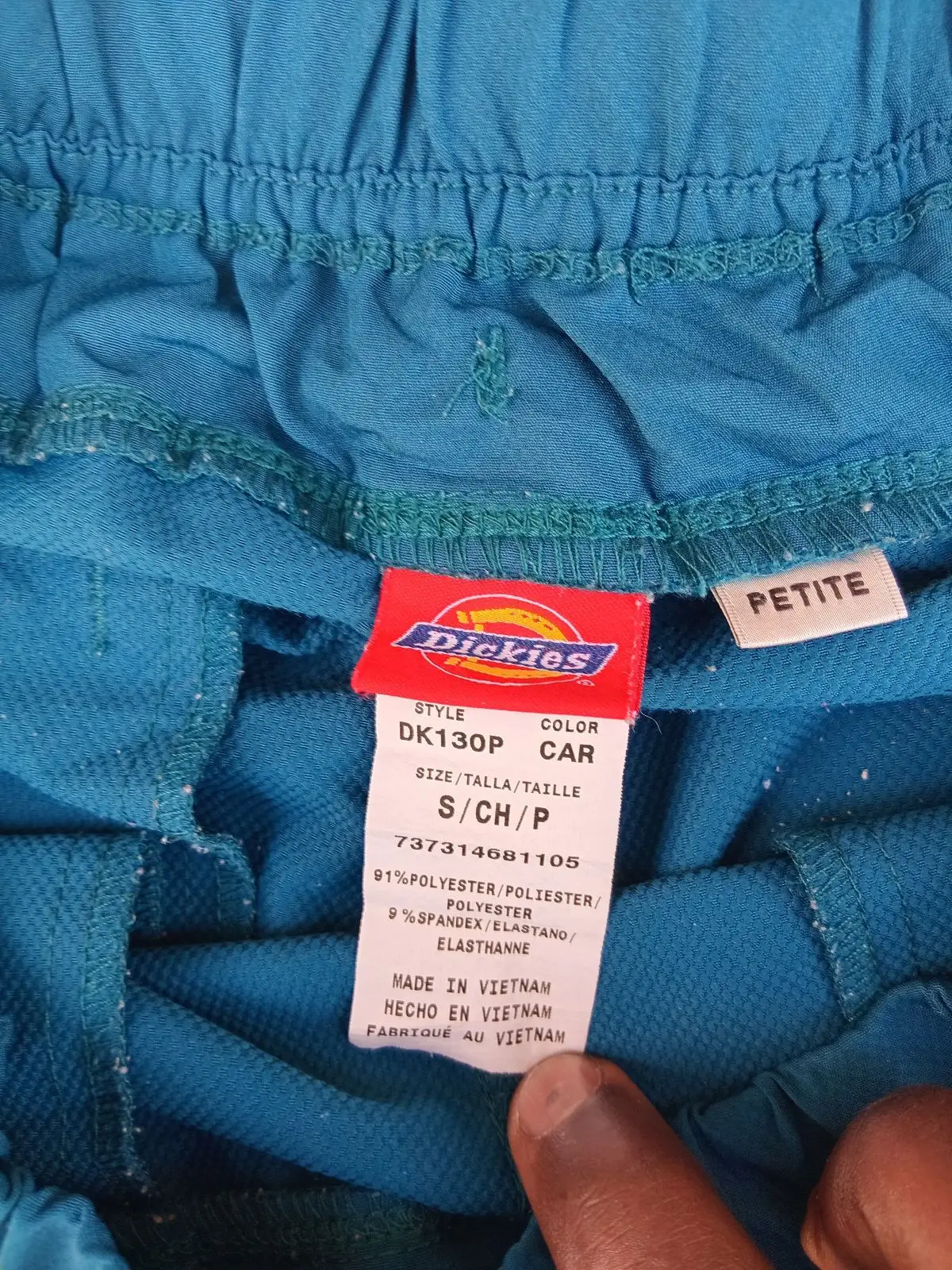 Dickies Medical Scrub Pants Teal