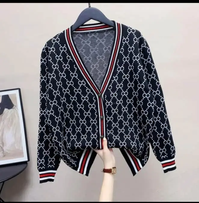 Black Ladies Cardigan