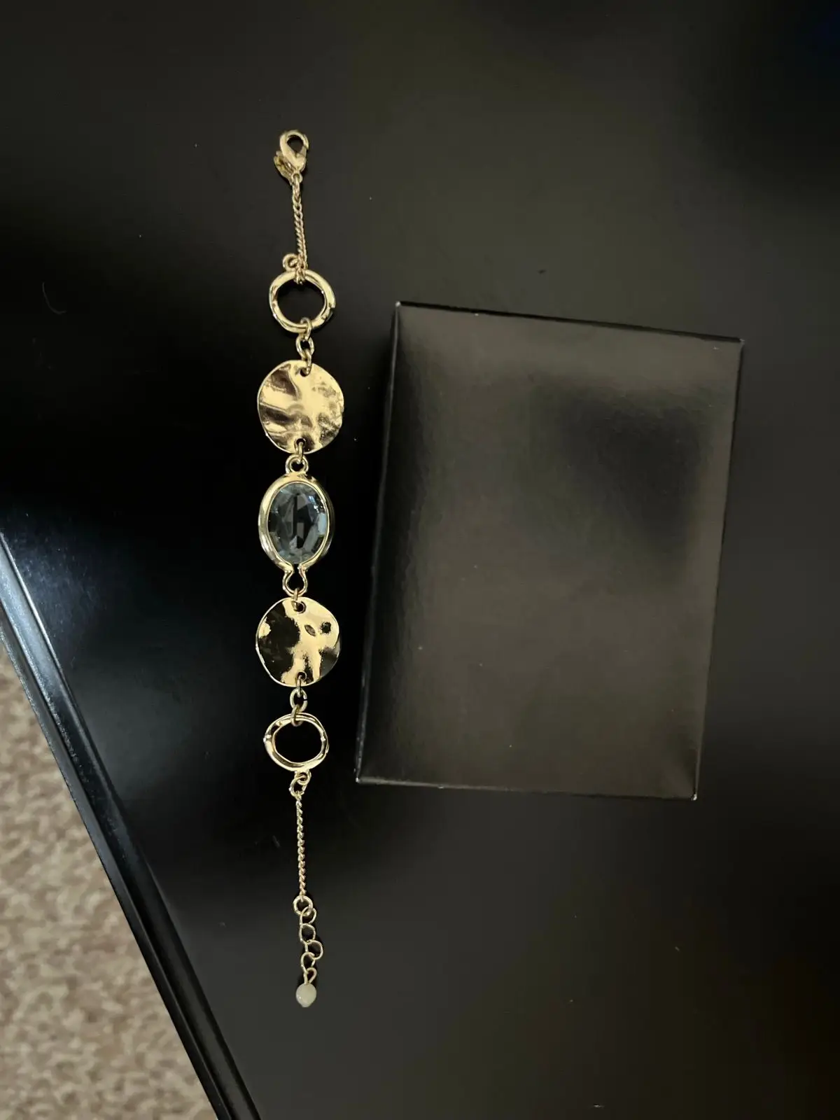 Avon Gold Bracelet with Circular Charms