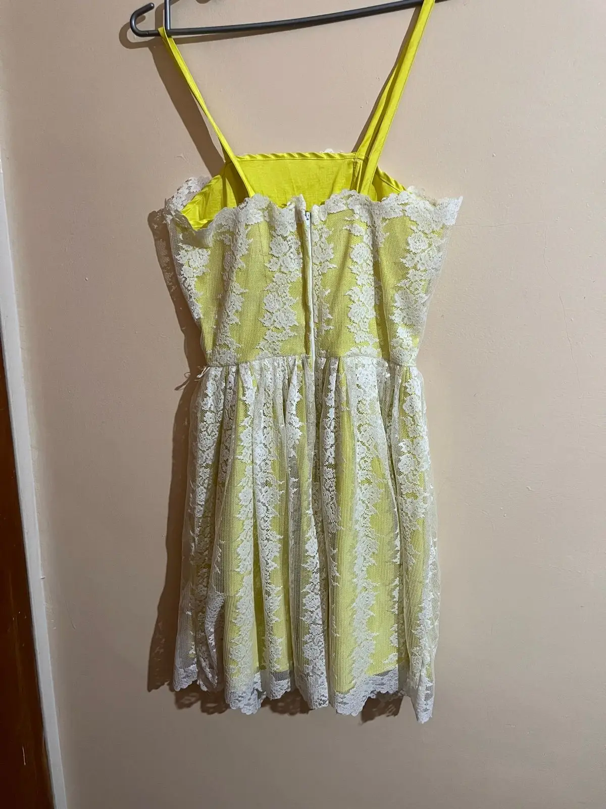 Yellow Lace Dress