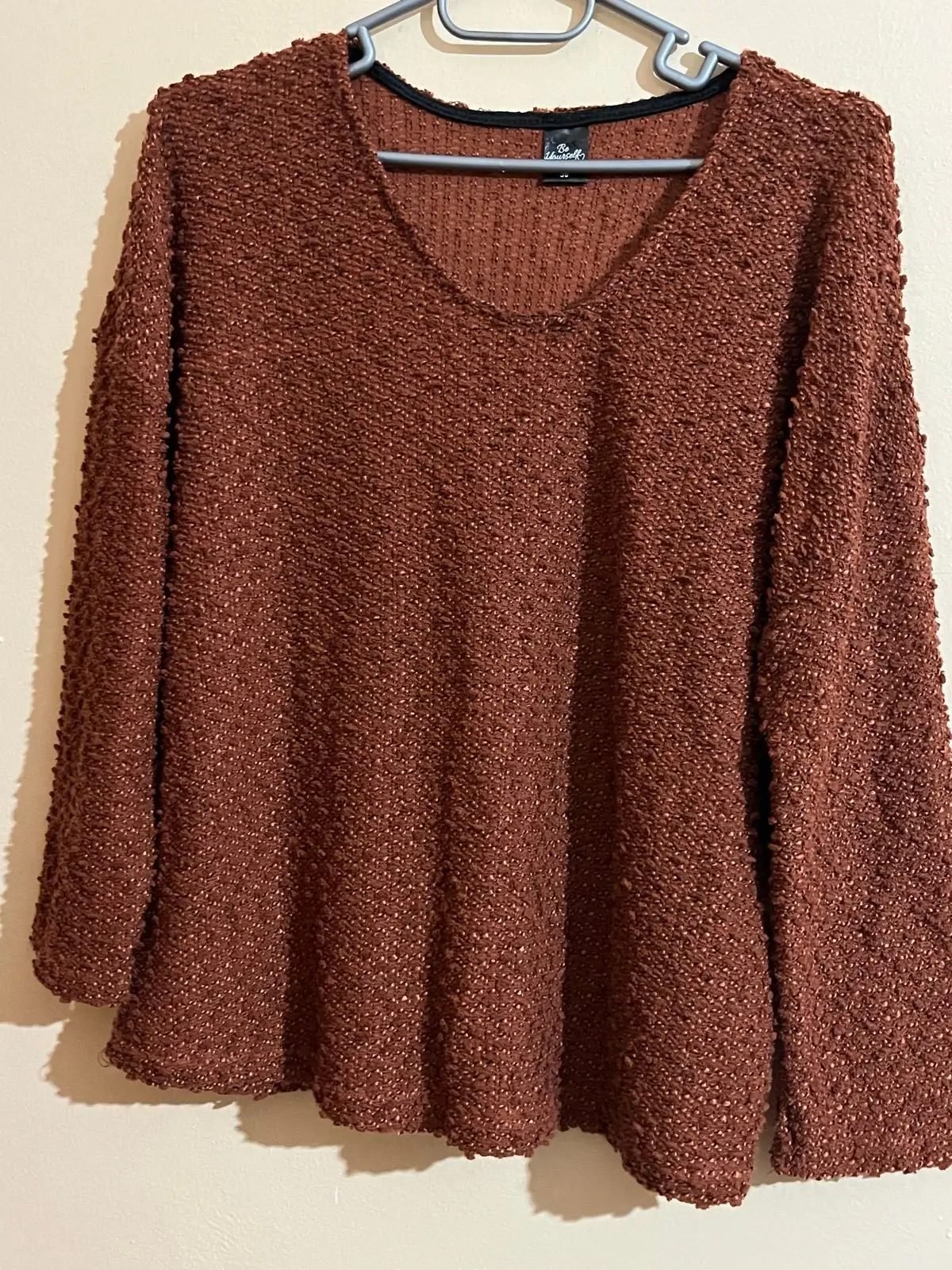 Ackermans Brown Knitted Sweater