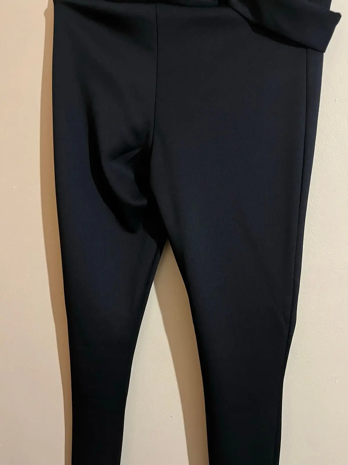 Black Pants with Belt Detail