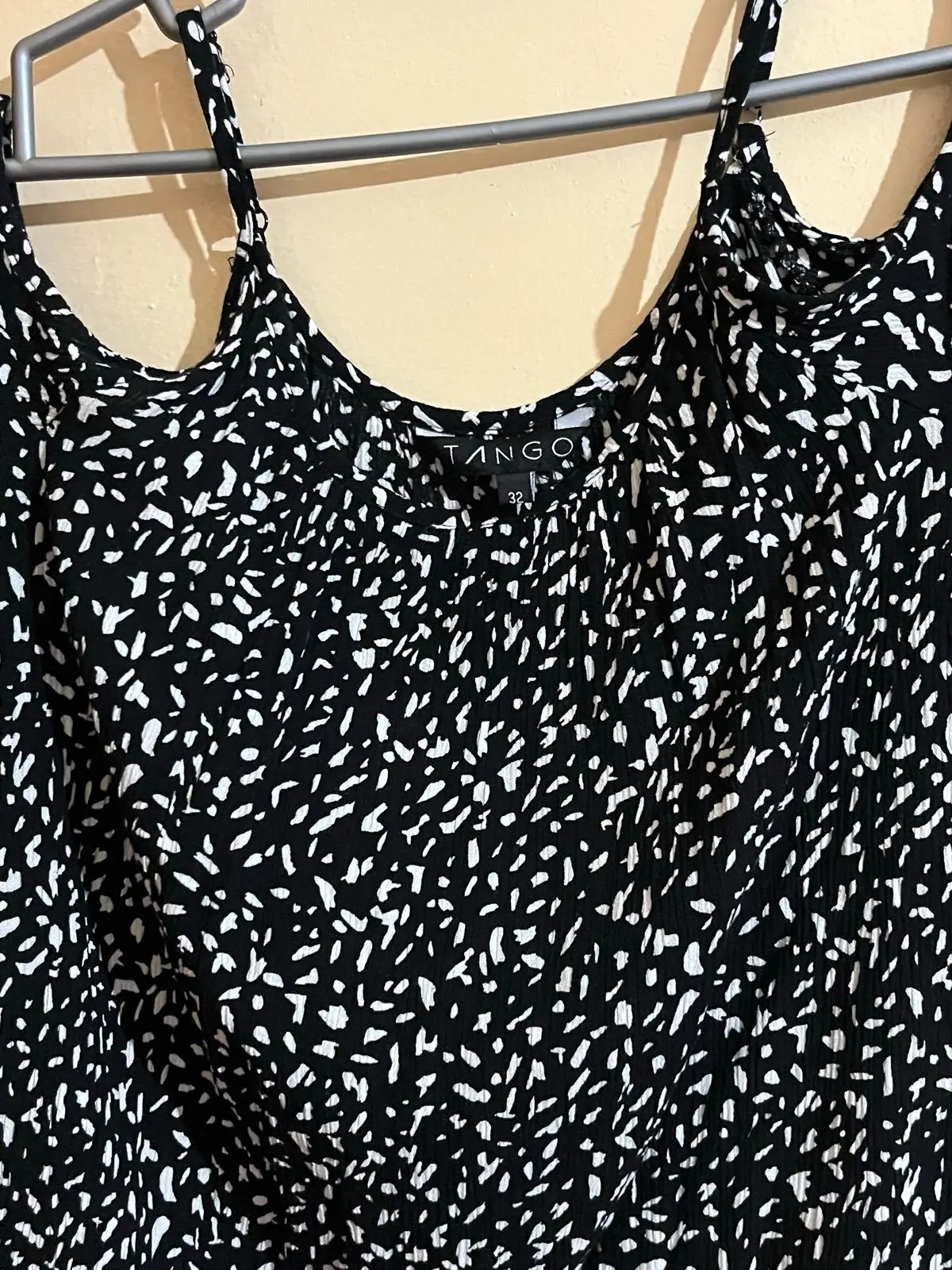 Ackermans Black and White Patterned Top