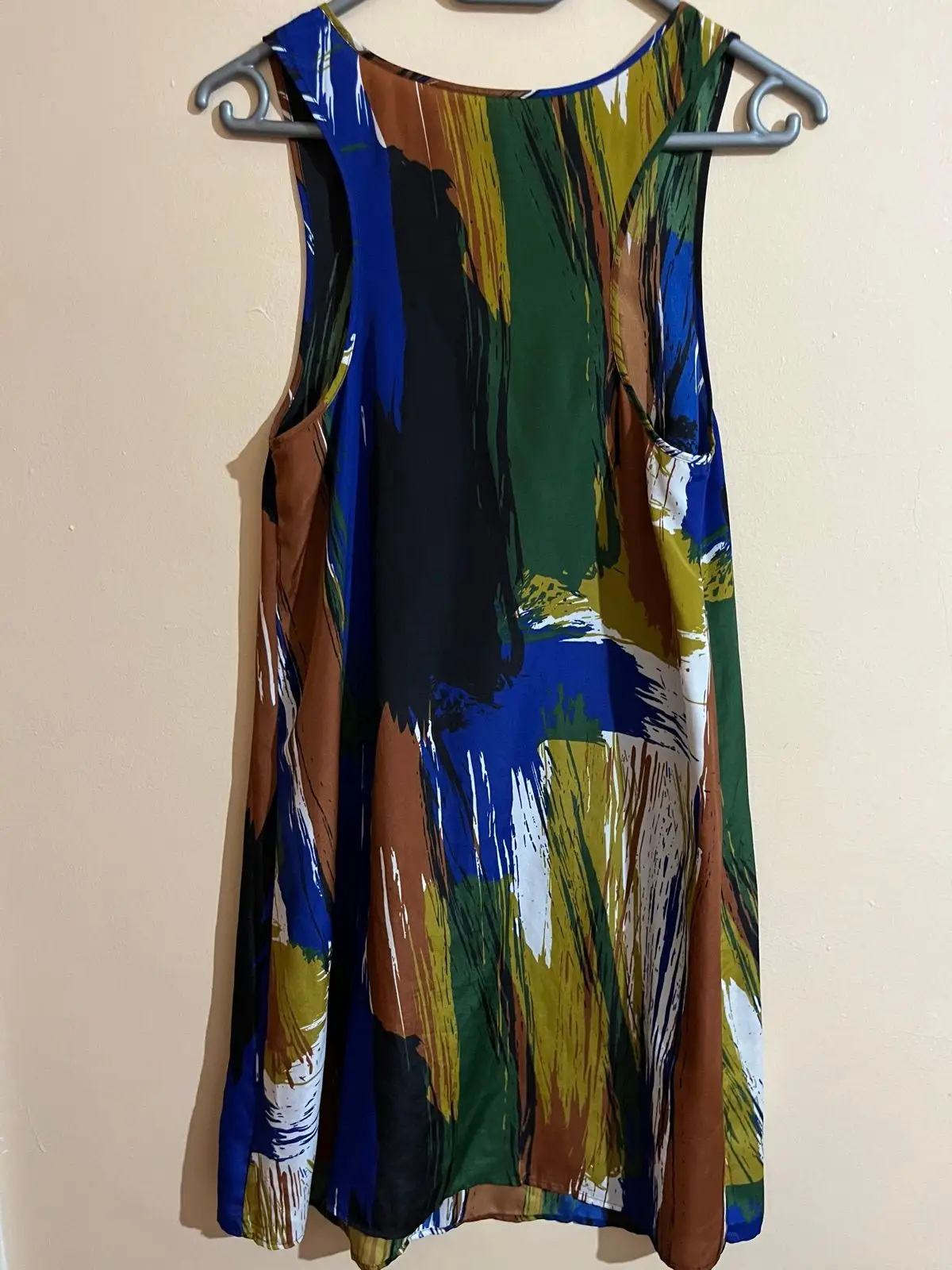 Colorful Sleeveless Dress