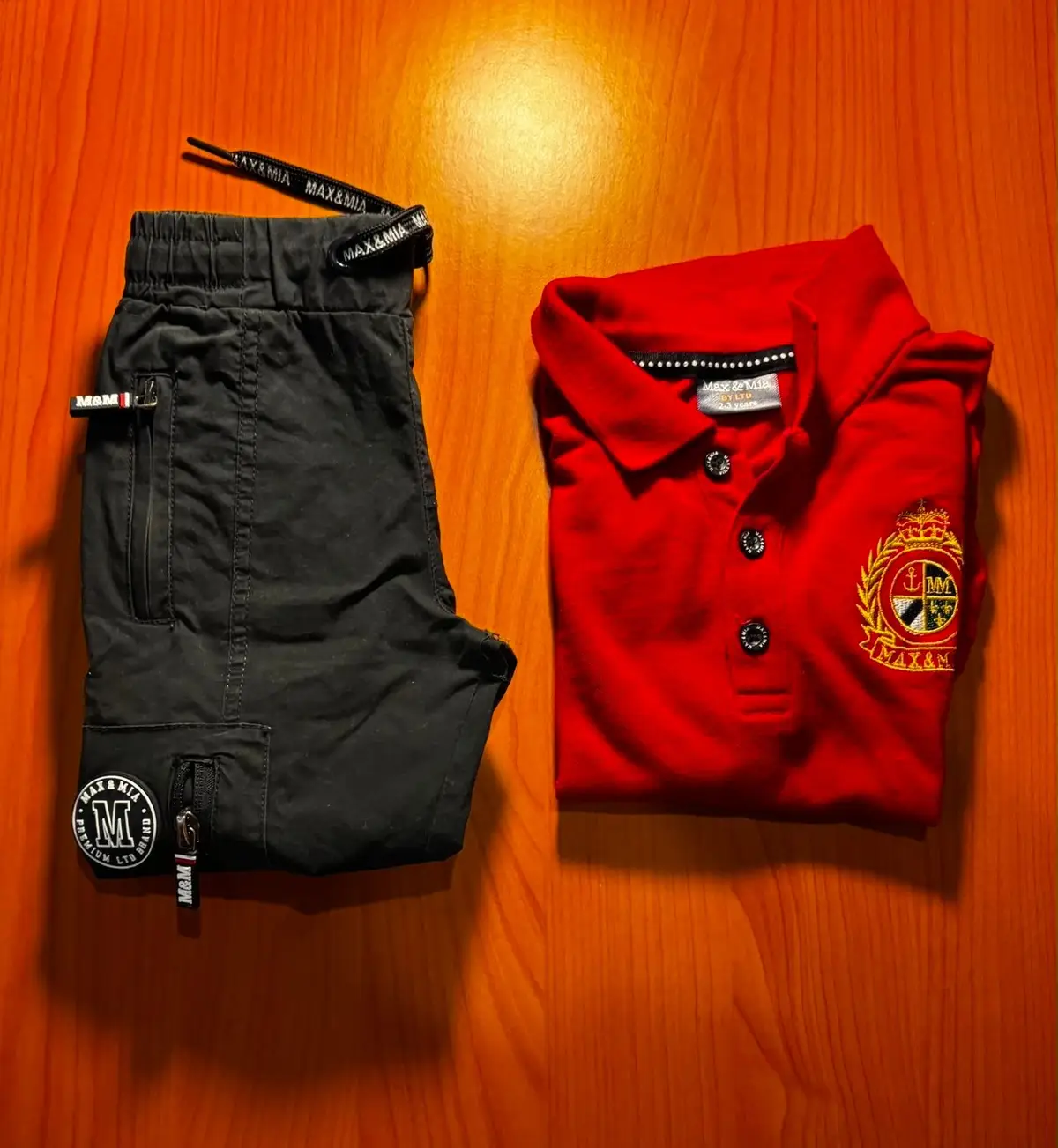 Truworths Max & Mia Kids Black Cargo Pants