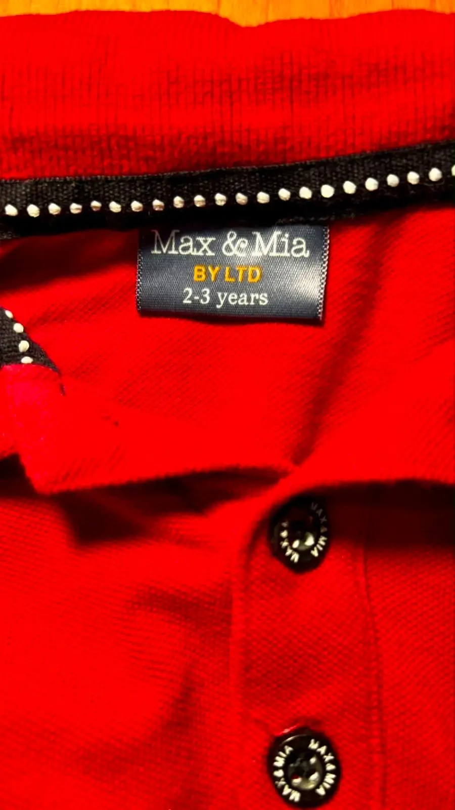 Max & Mia Kids Black Cargo Pants