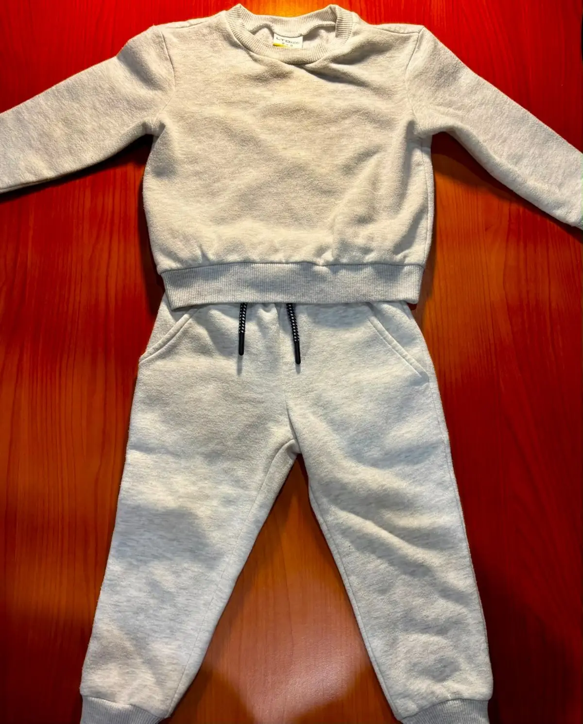 Truworths LTD Kids Light Grey Tracksuit Set