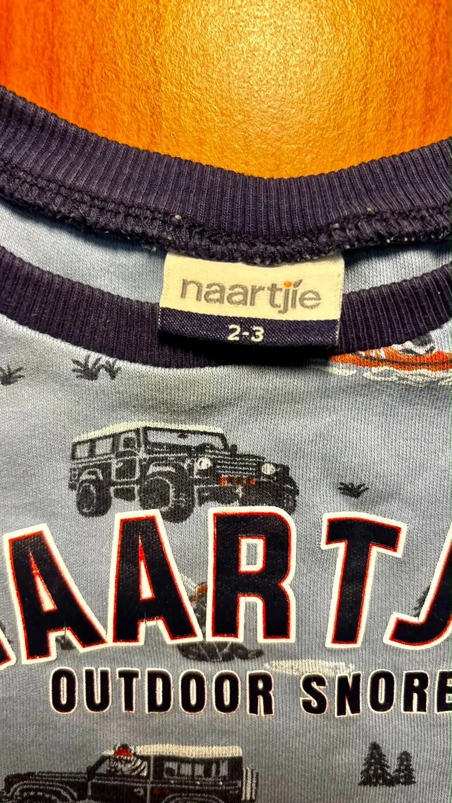 Naartjie Kids Outdoor Snore Pajama Set