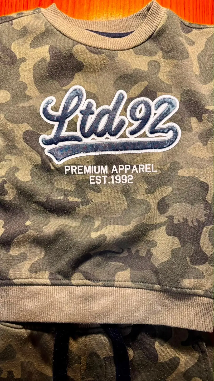 LTD Kids Camo Dinosaur Tracksuit Set