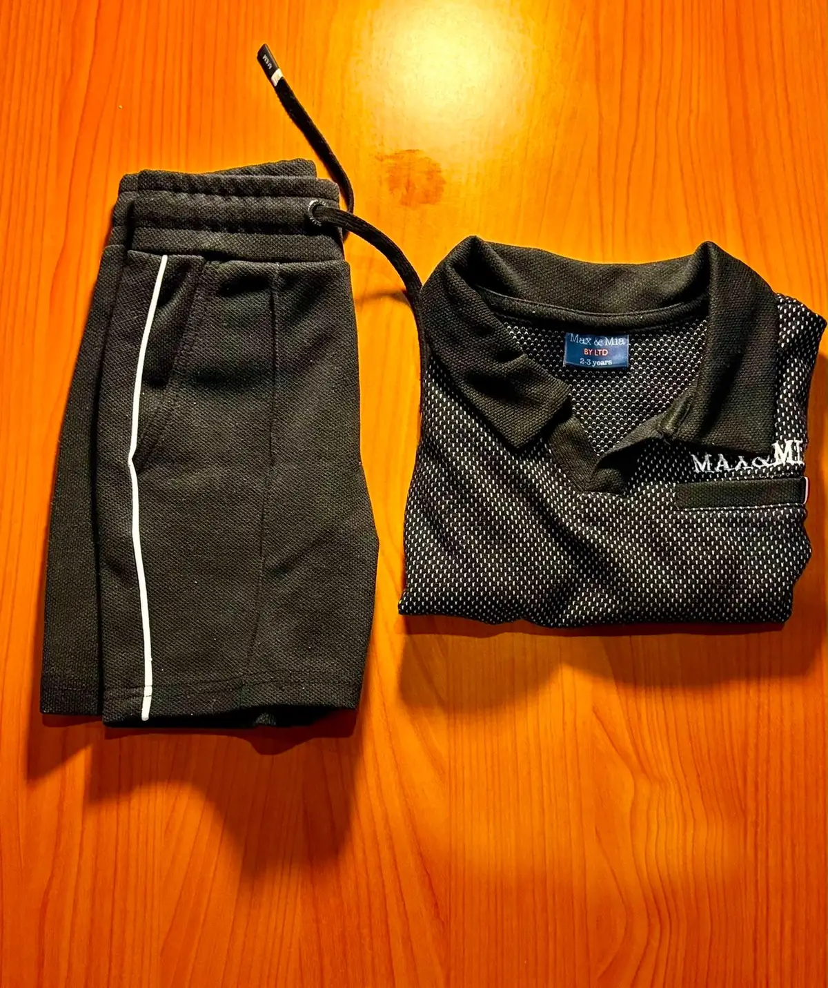 Truworths Max & Mia Kids Polo and Shorts Set
