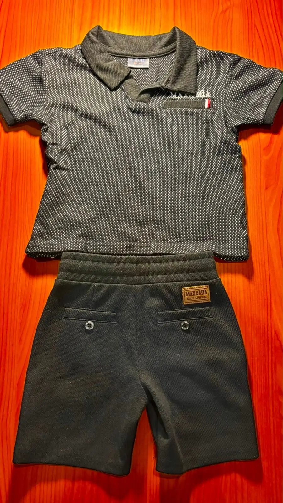 Truworths Max & Mia Kids Polo and Shorts Set