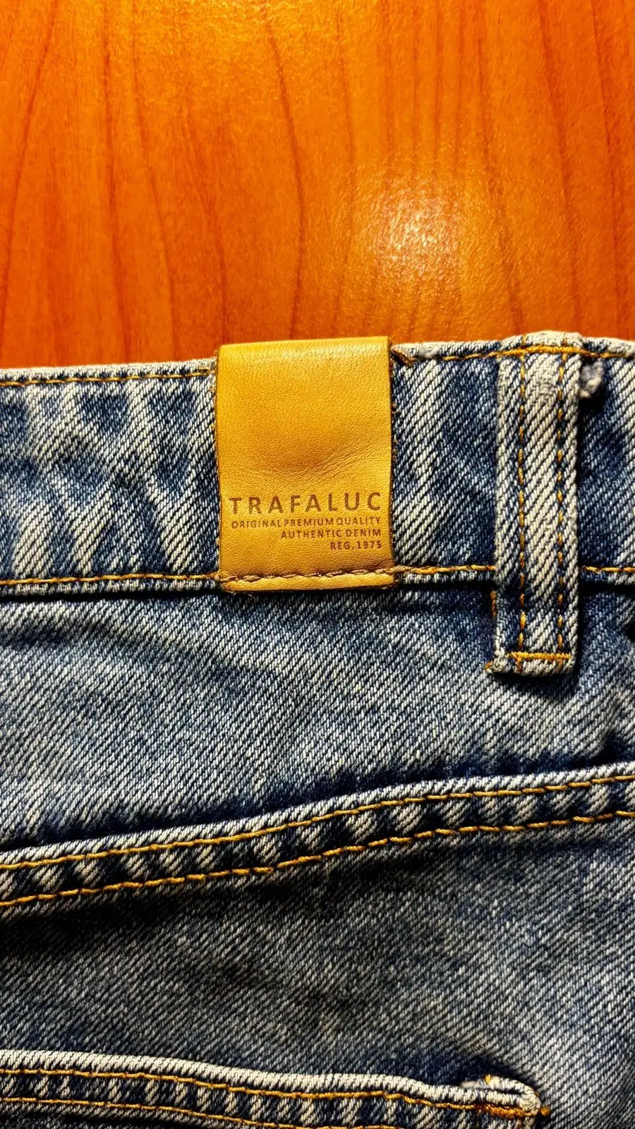 Zara Blue Denim Mini Skirt