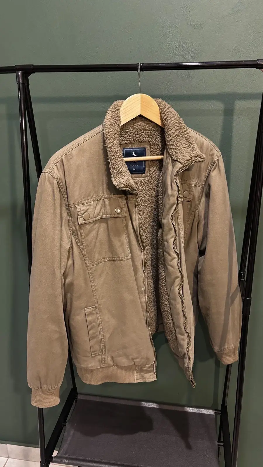 Mr Price Brown Fleece Lined Utility Jacket