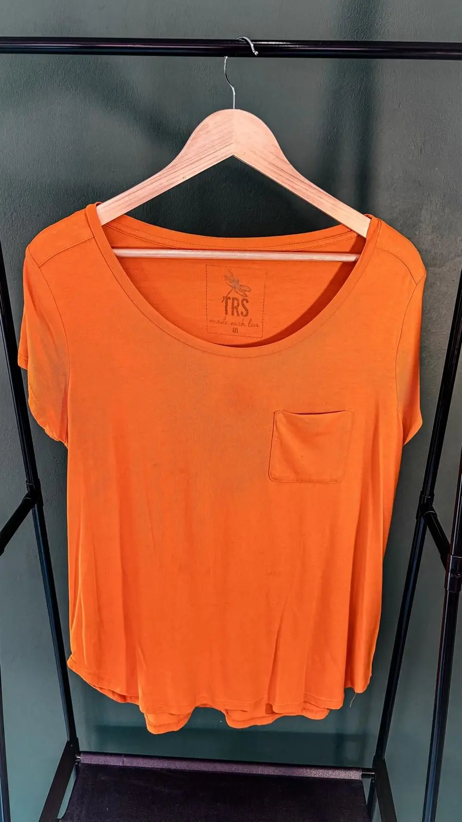 Truworths TRS Orange Pocket T-Shirt