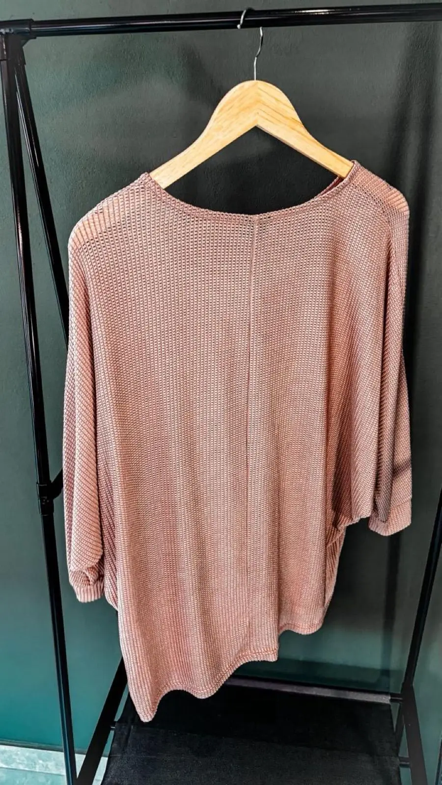 Truworths Dusty Pink Waffle Knit Top
