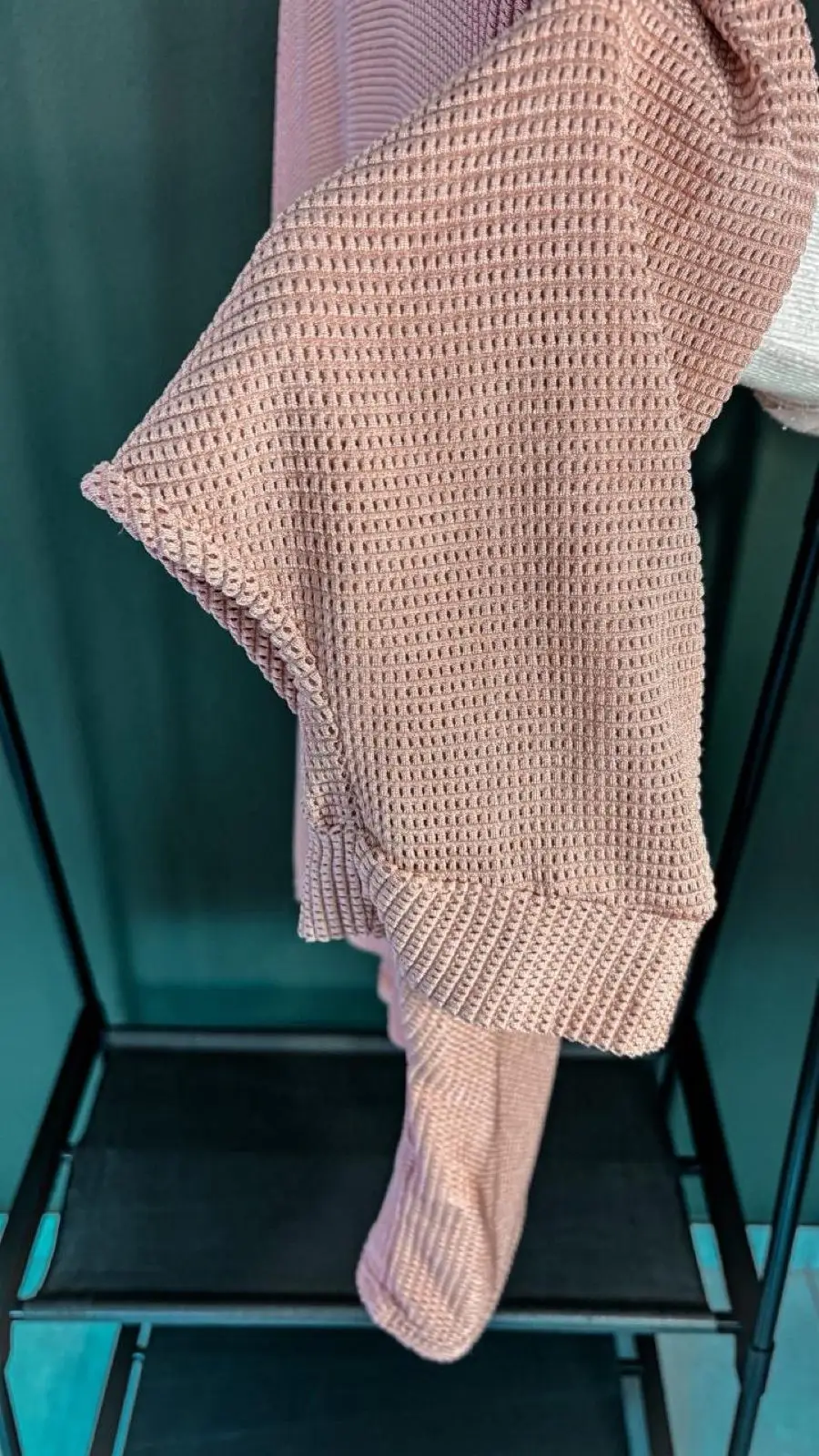 Truworths Dusty Pink Waffle Knit Top