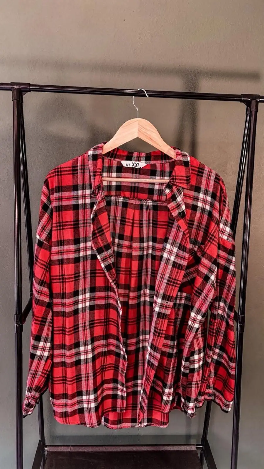 Mr Price RT Mr Price Red Checkered Flannel Shirt
