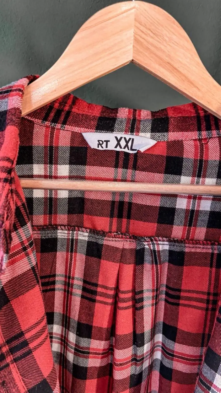 RT Mr Price Red Checkered Flannel Shirt
