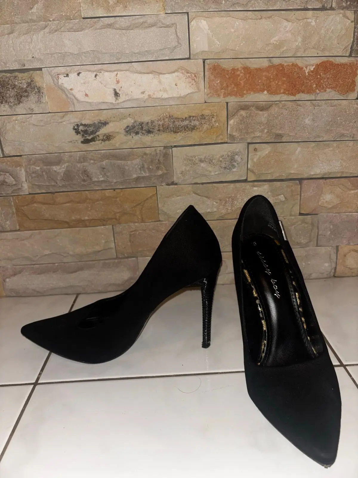 Sissy Boy Black Pointed Toe Heels
