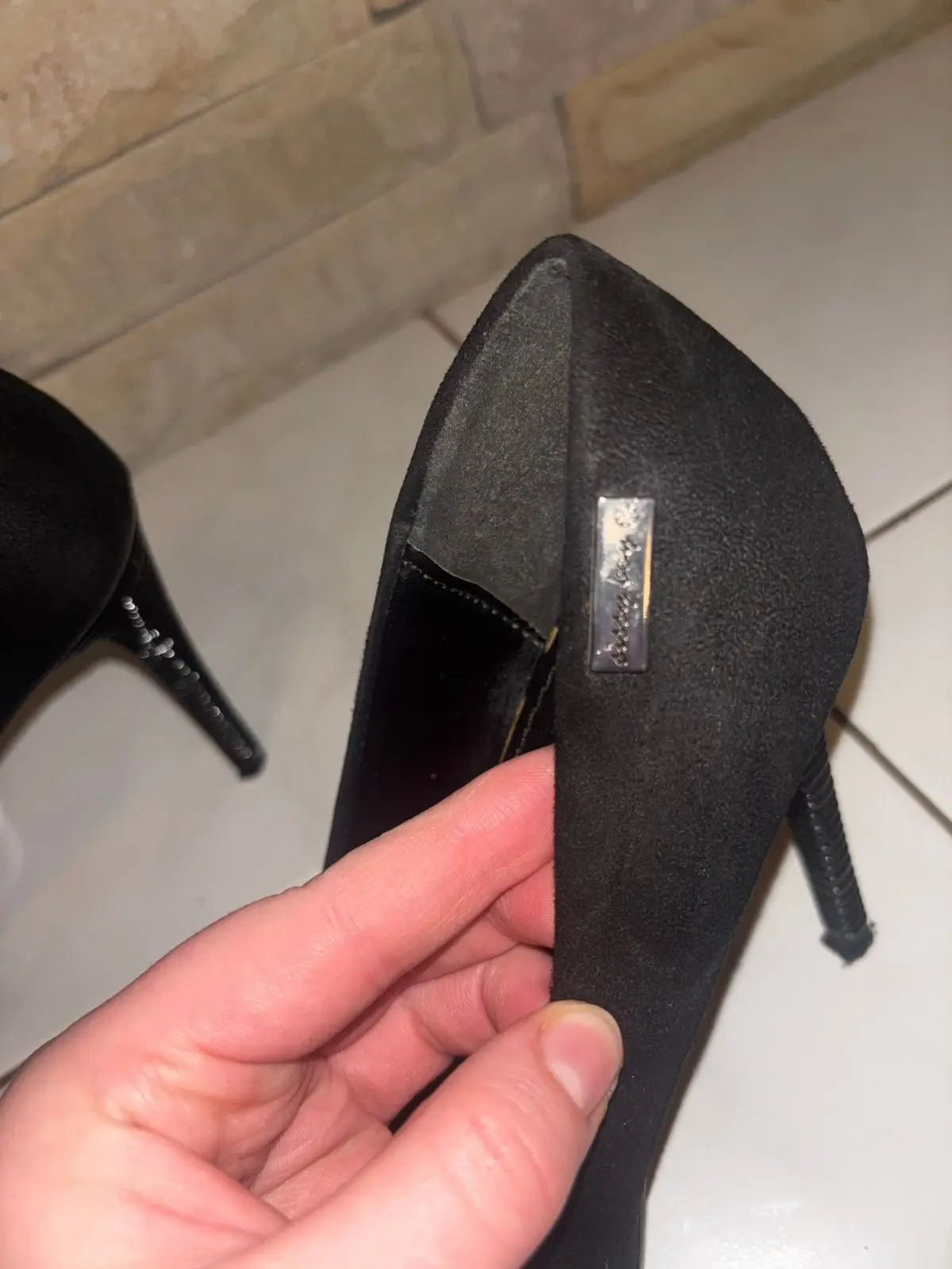 Sissy Boy Black Pointed Toe Heels