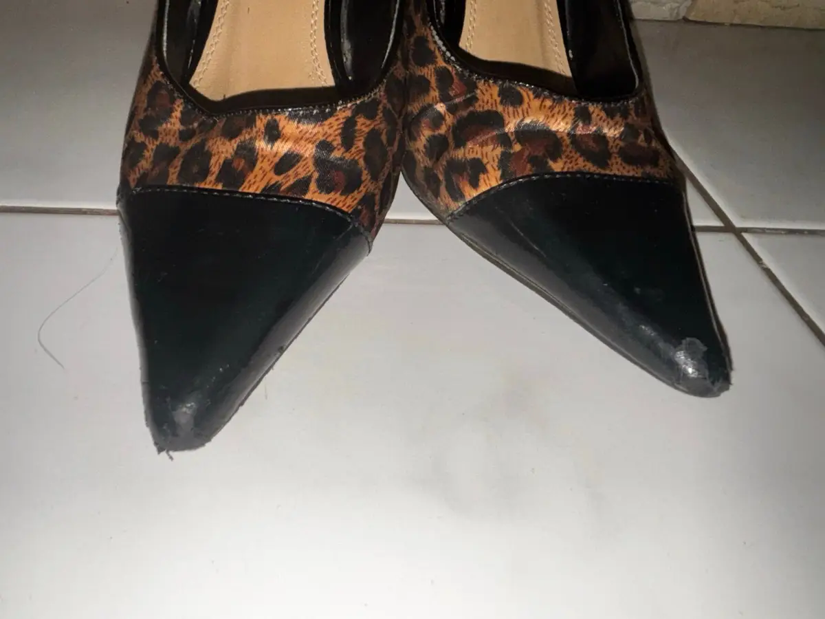 Truworths Leopard Print Pointed Heels