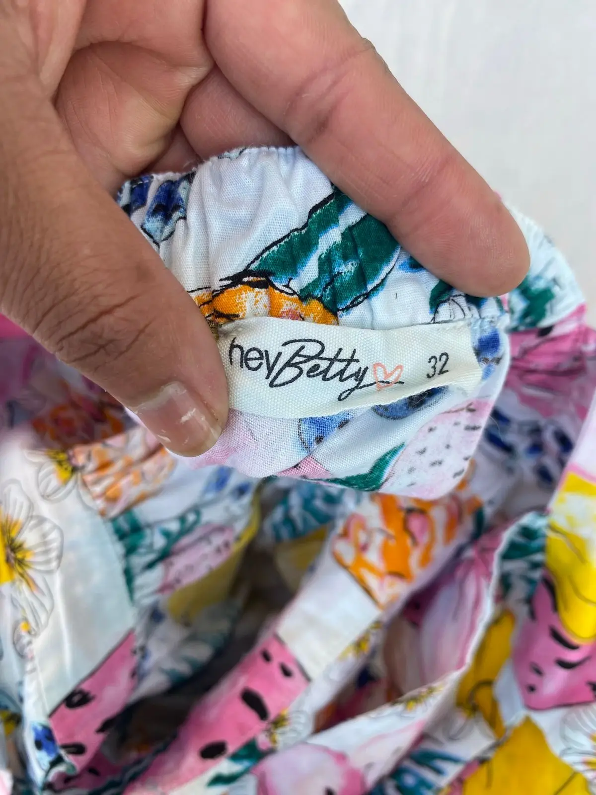 Hey Betty Fruit Pattern Summer Dress