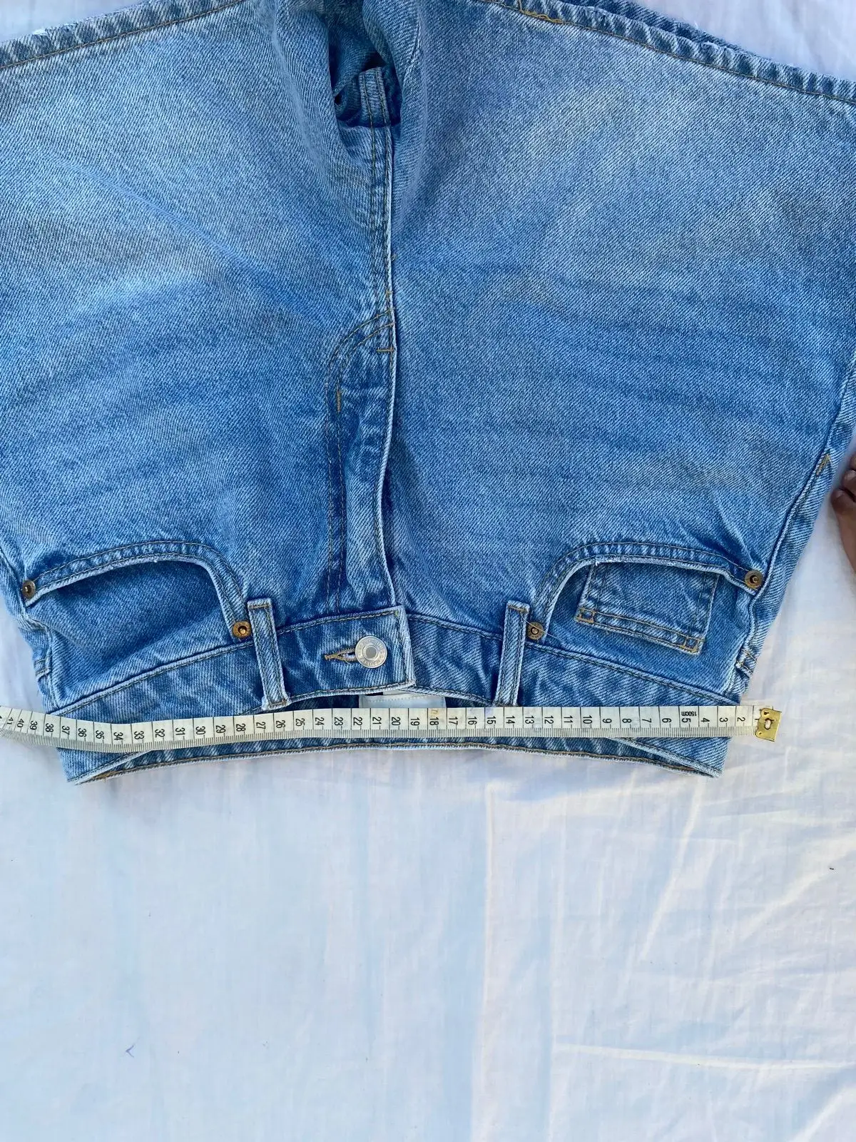 H&M Light Wash Denim Shorts