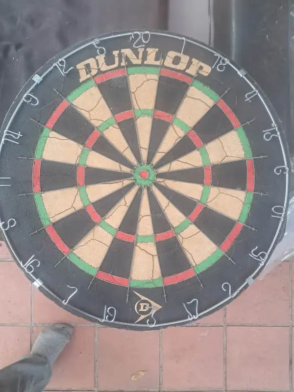 Vintage Dunlop Dartboard