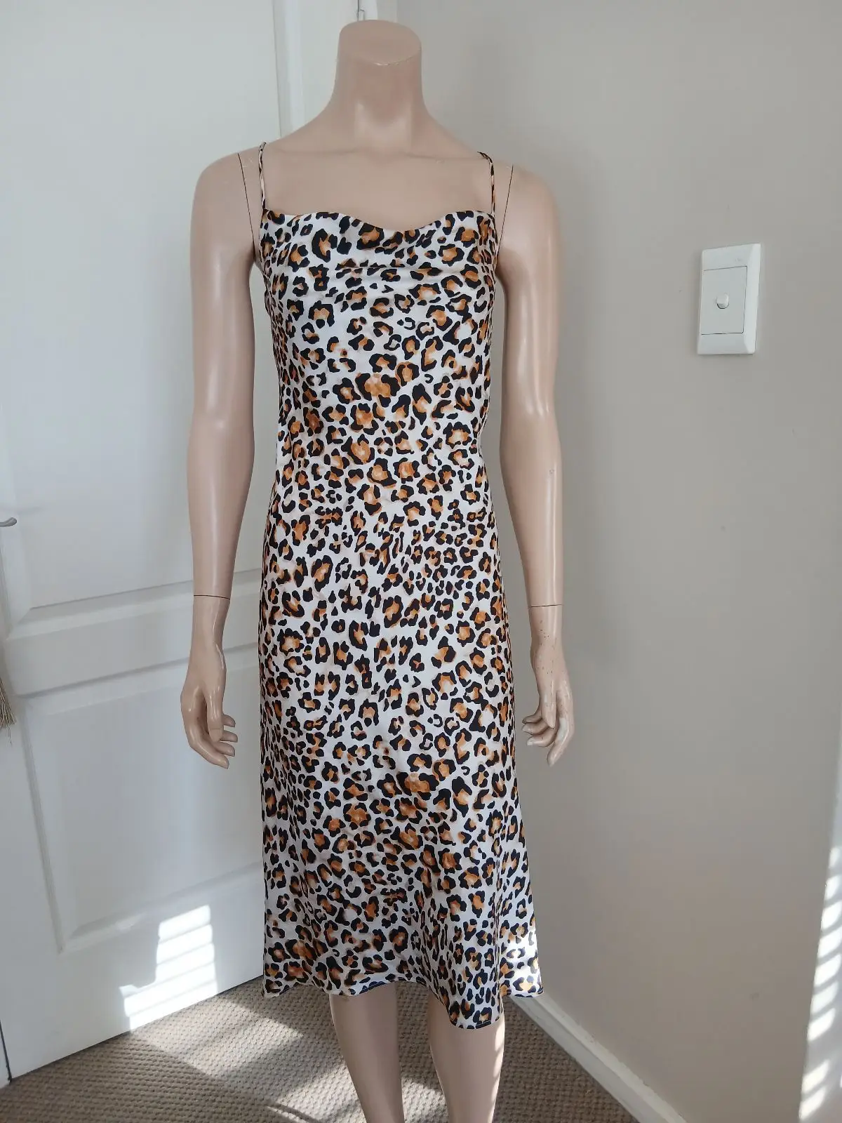 Woolworths Leopard Print Slip Dress