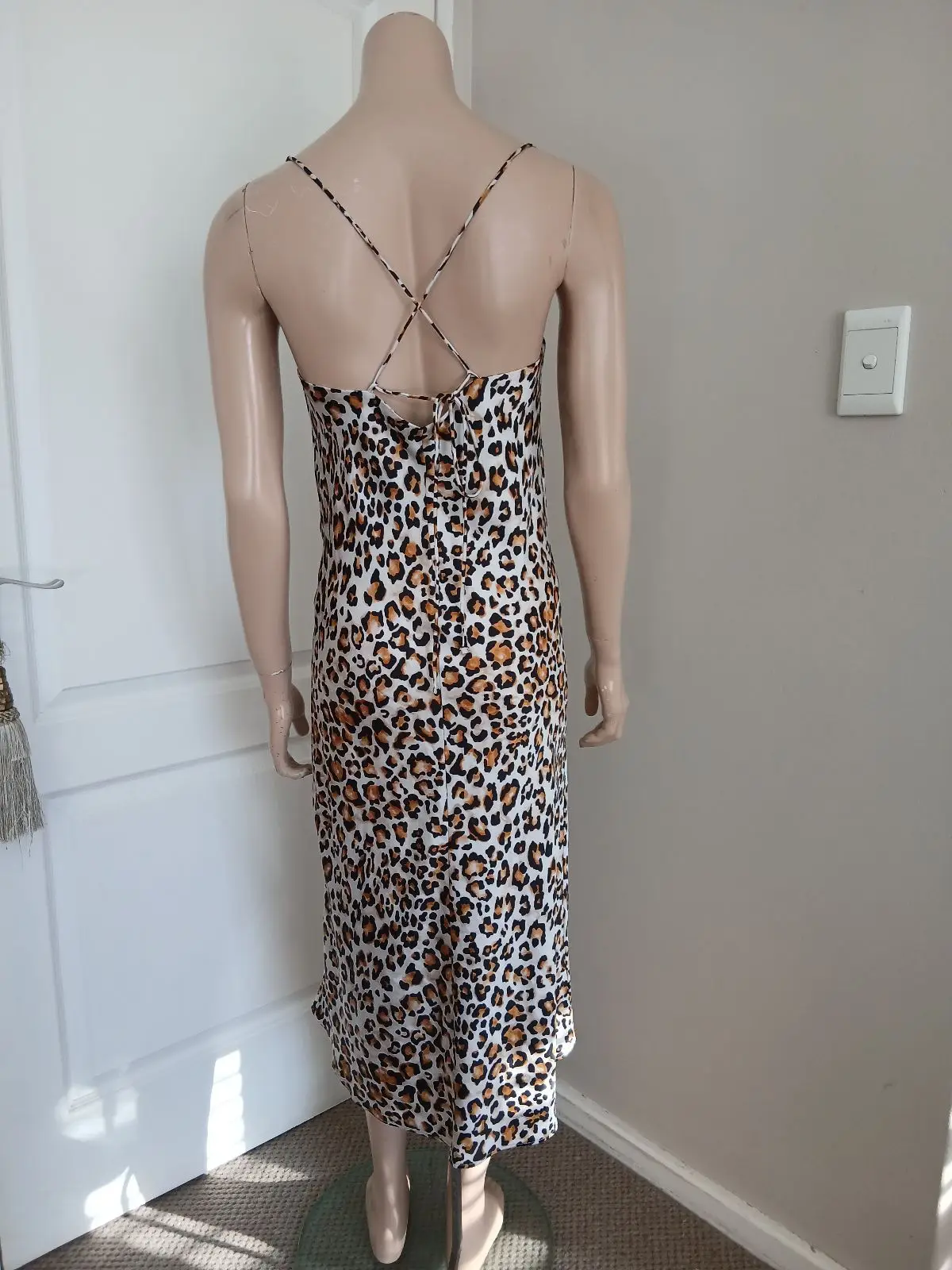 Woolworths Leopard Print Slip Dress