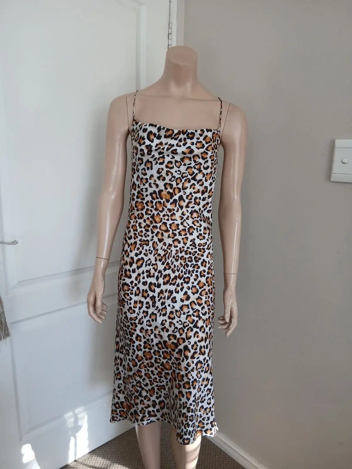 Woolworths Leopard Print Slip Dress