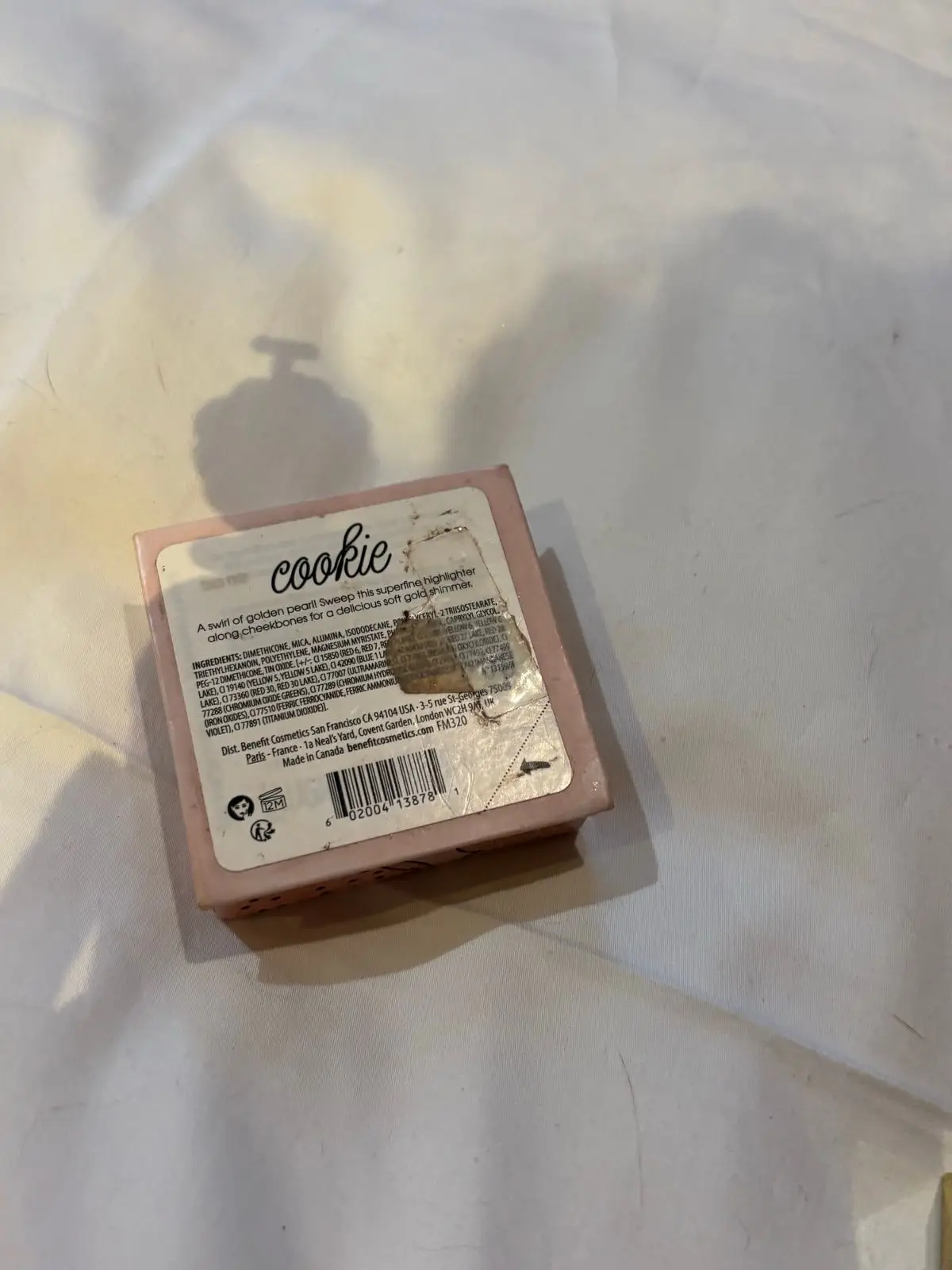 Benefit Cosmetics Cookie Golden Powder Highlighter