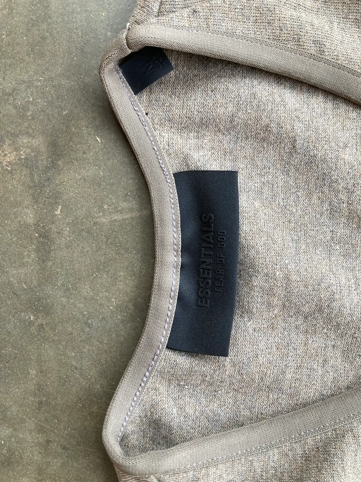 ESSENTIALS (FEAR OF GOD) HEAVY TANK-TOP -HEATHER GREY