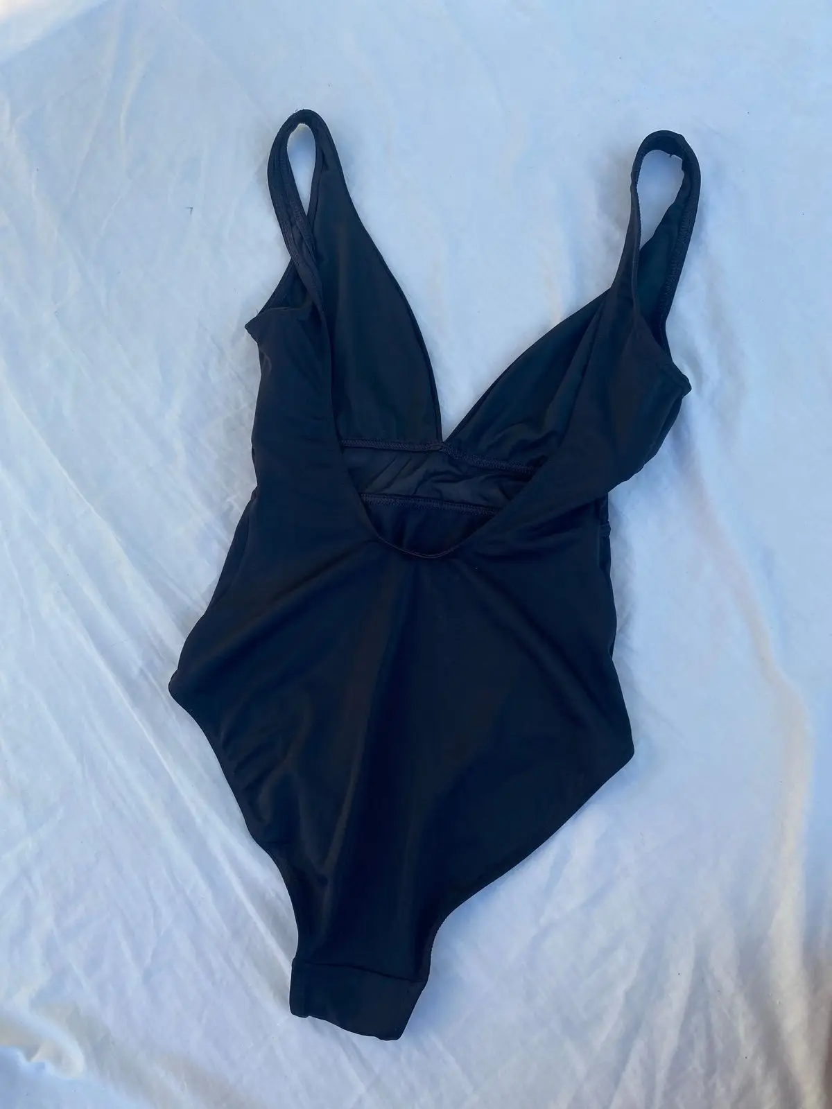 Black One-Piece Swimsuit