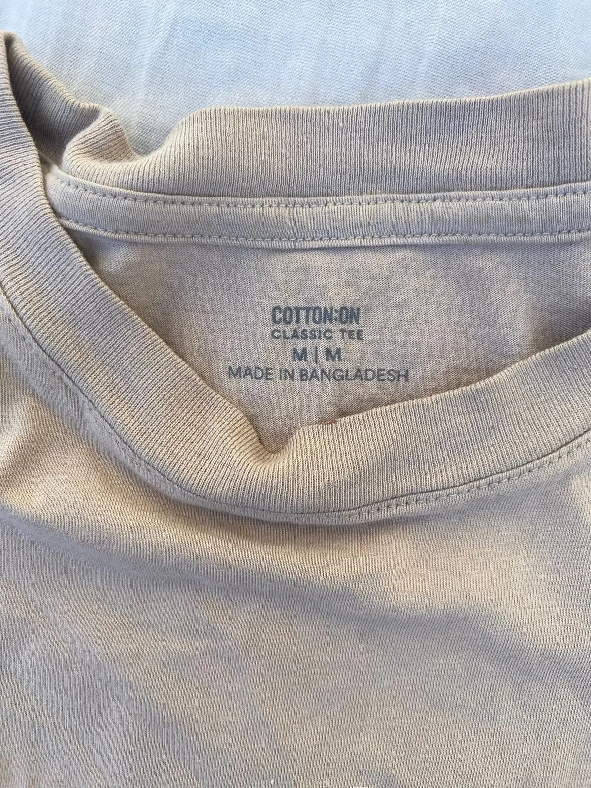 Cotton On Beige Graphic Classic Tee