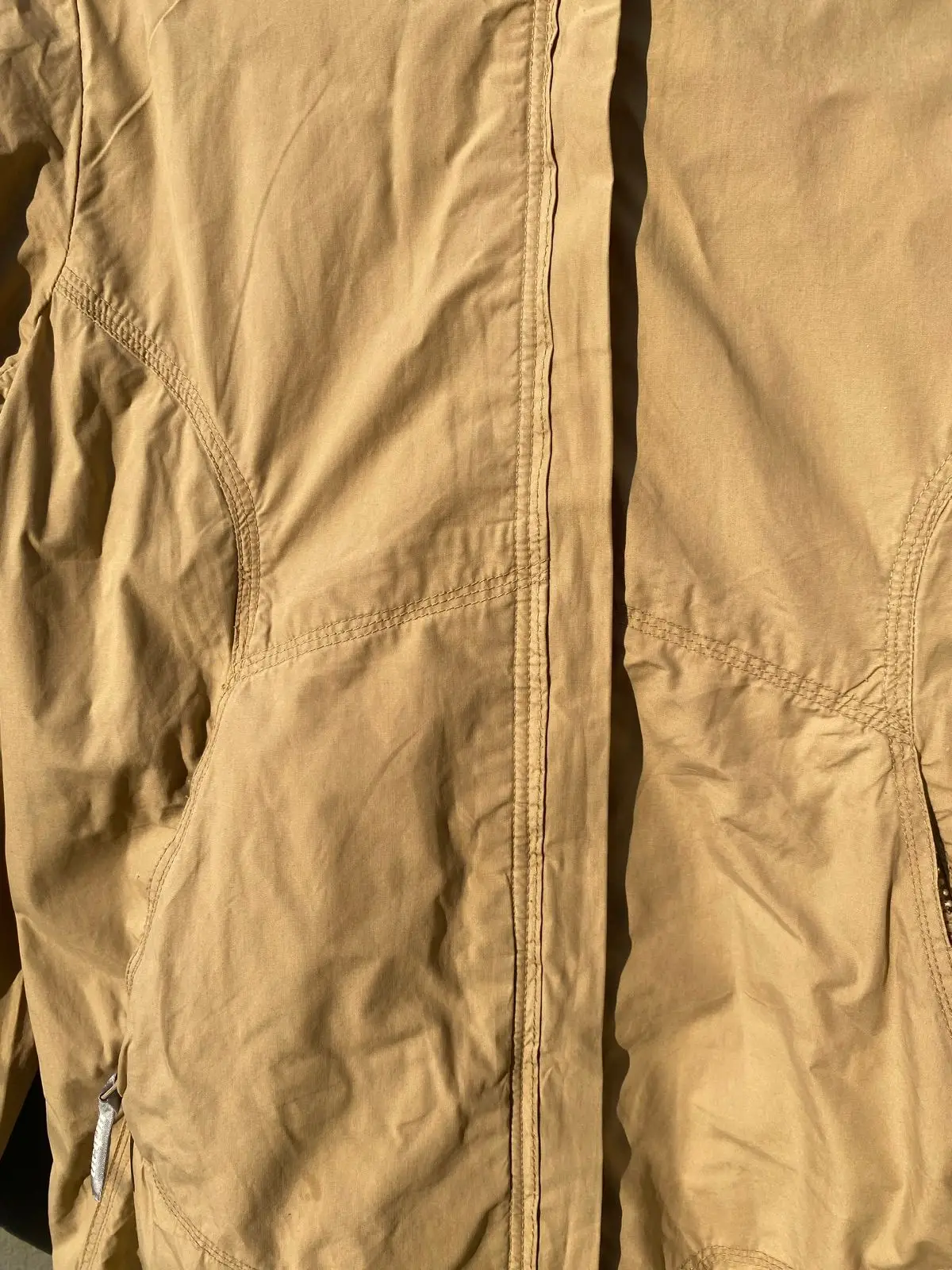 Urban Outfitters Beige Hooded Trench Coat