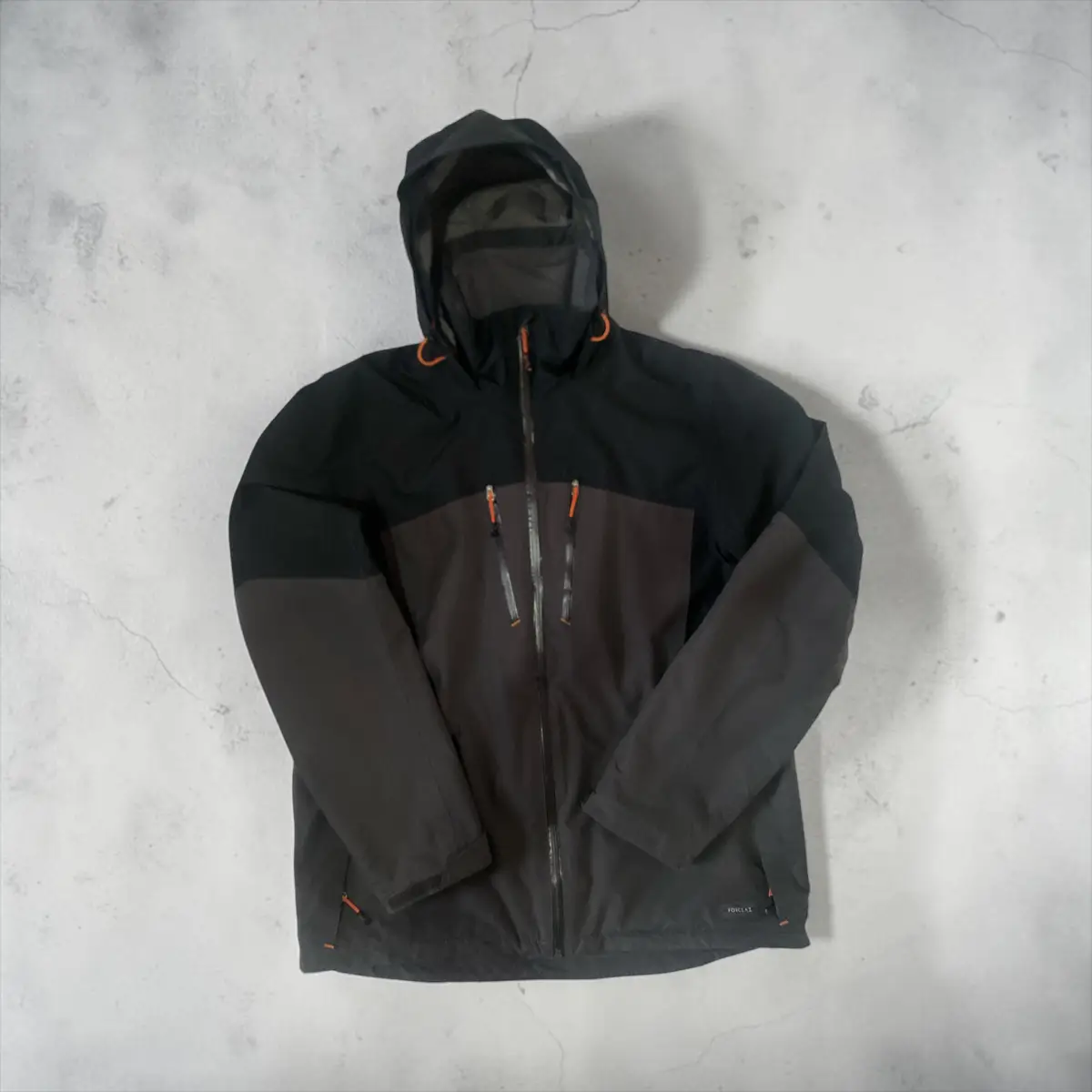 Black Windbreaker Jacket