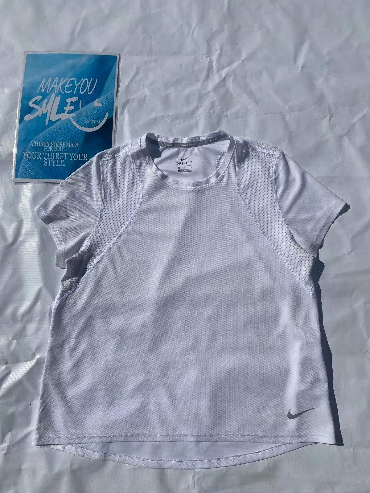 Nike Dri-FIT White T-Shirt