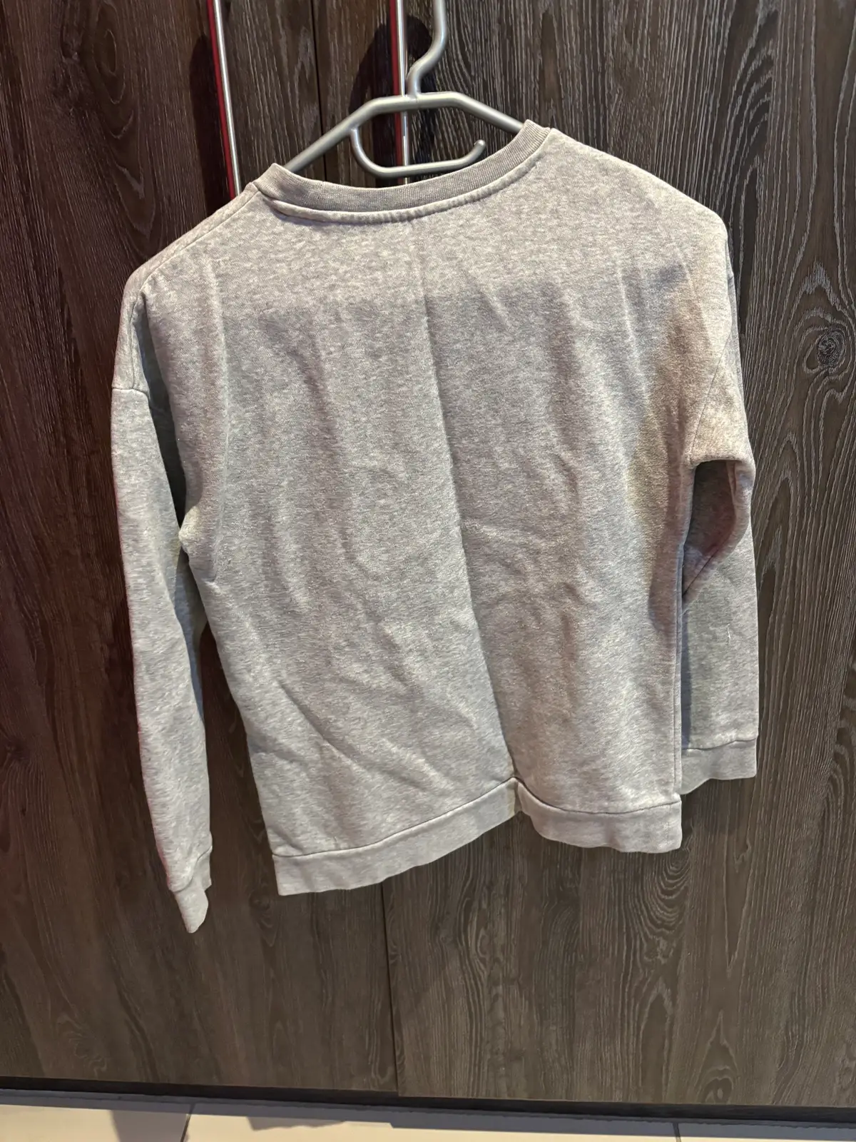 Grey Adidas Crewneck Sweatshirt