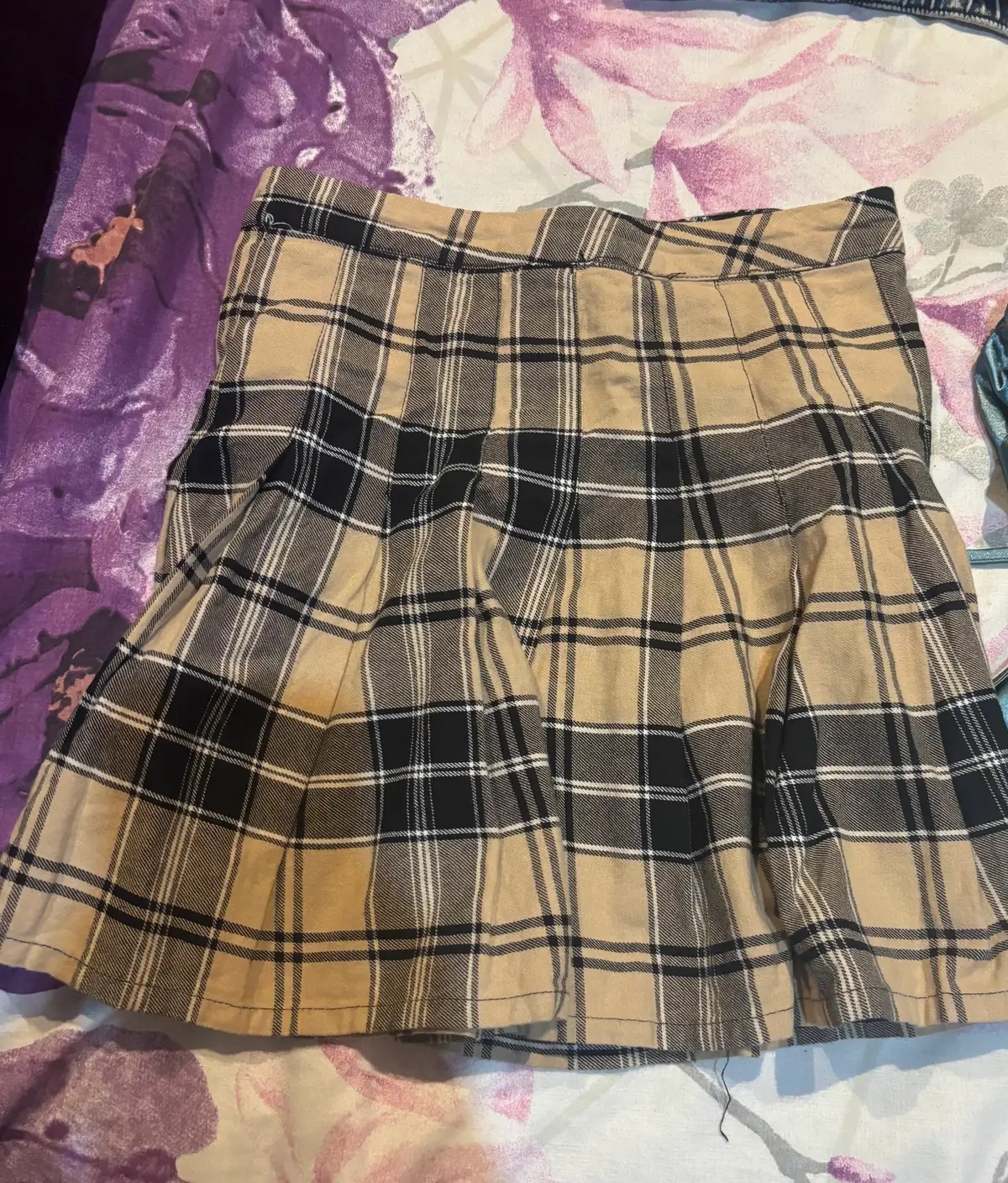 Plaid Style Skirt