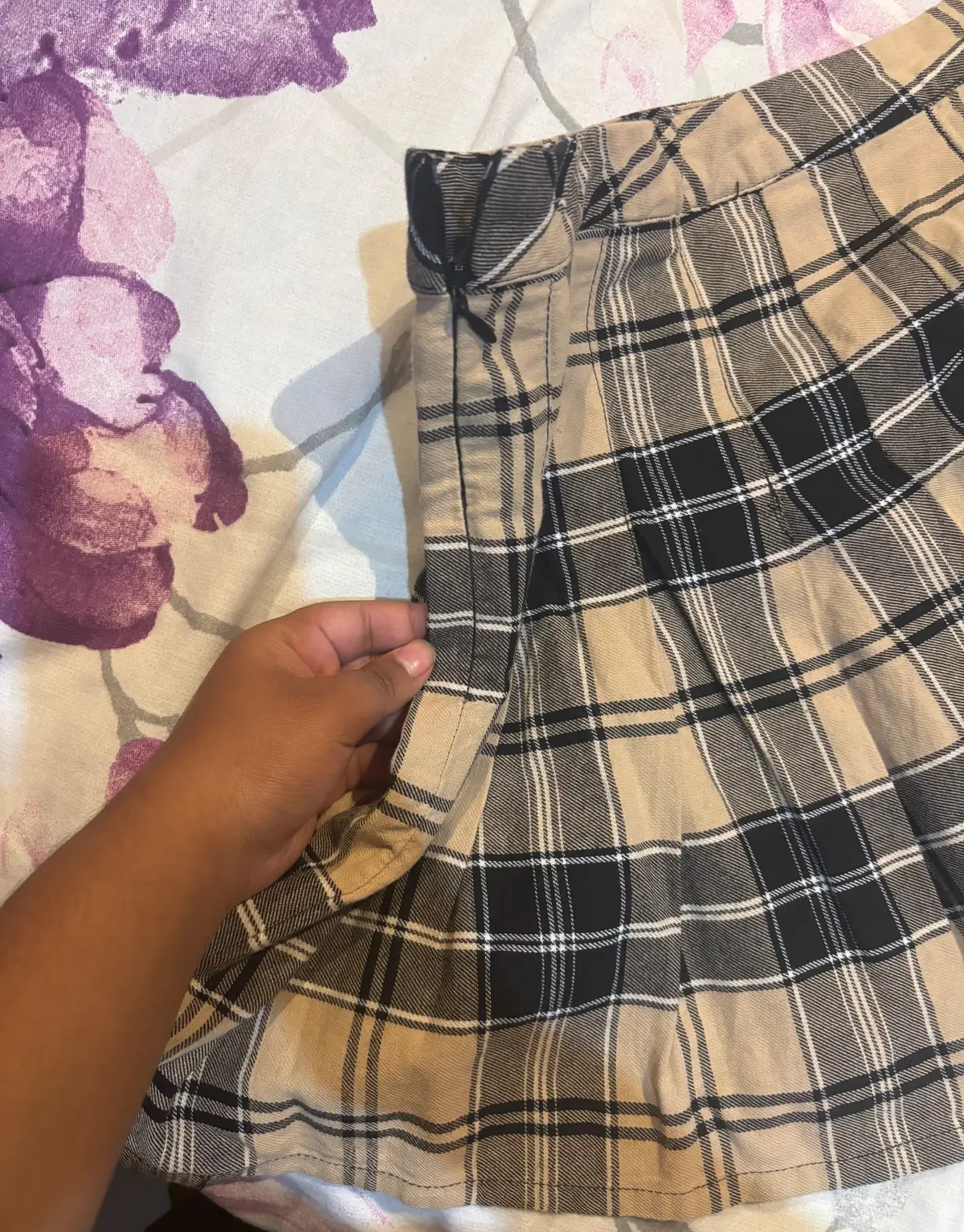 Plaid Style Skirt